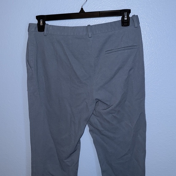 Theory Treeca Pant In Stretch Knit In Chambray - size 10. N - Picture 7 of 7